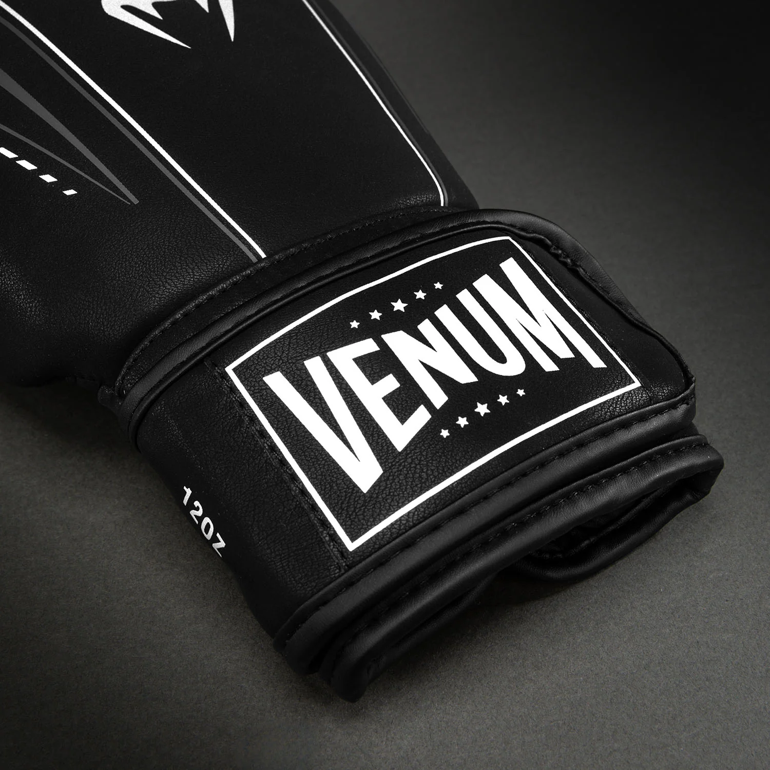 Venum Streamline Boxing Gloves - Black/White - Image 3
