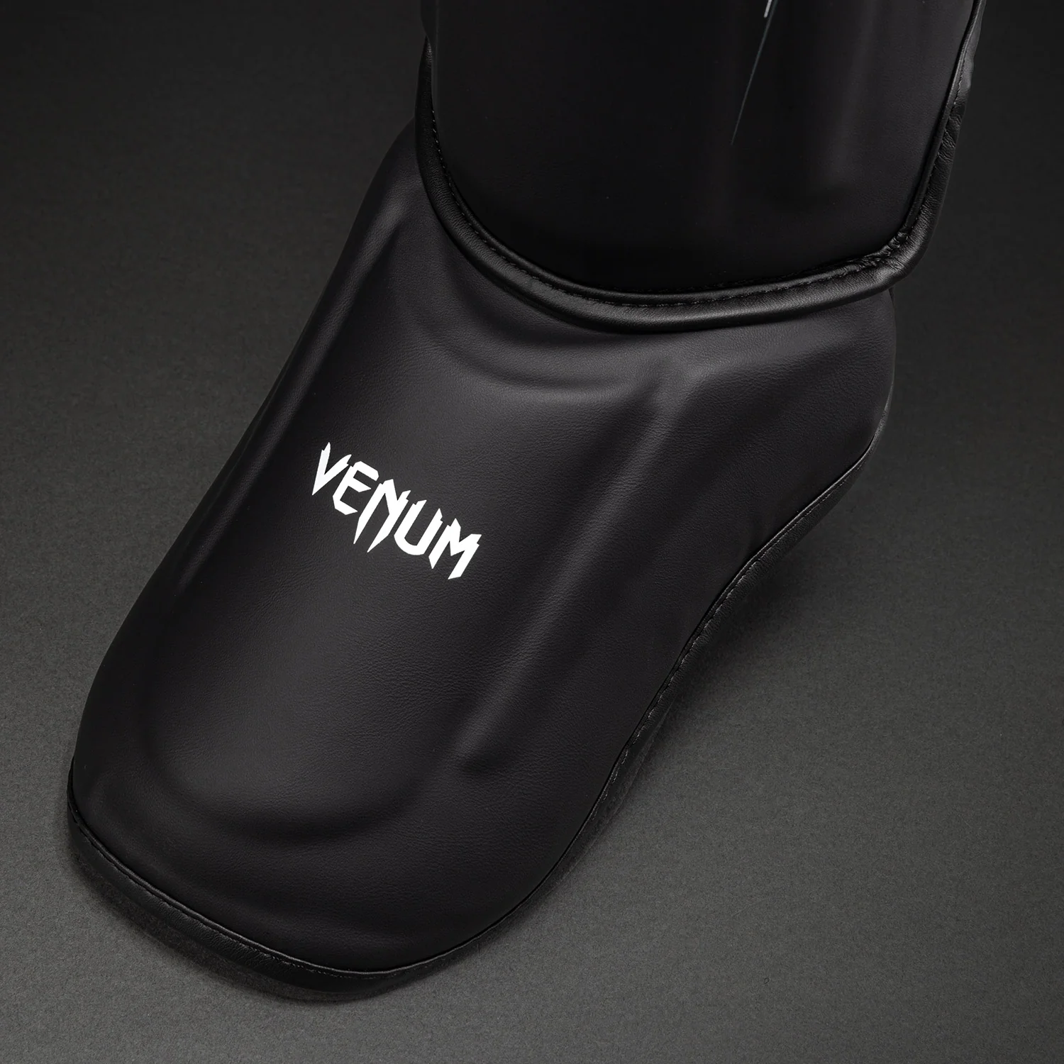 Venum Streamline Shin Guards - Black/White - Image 4