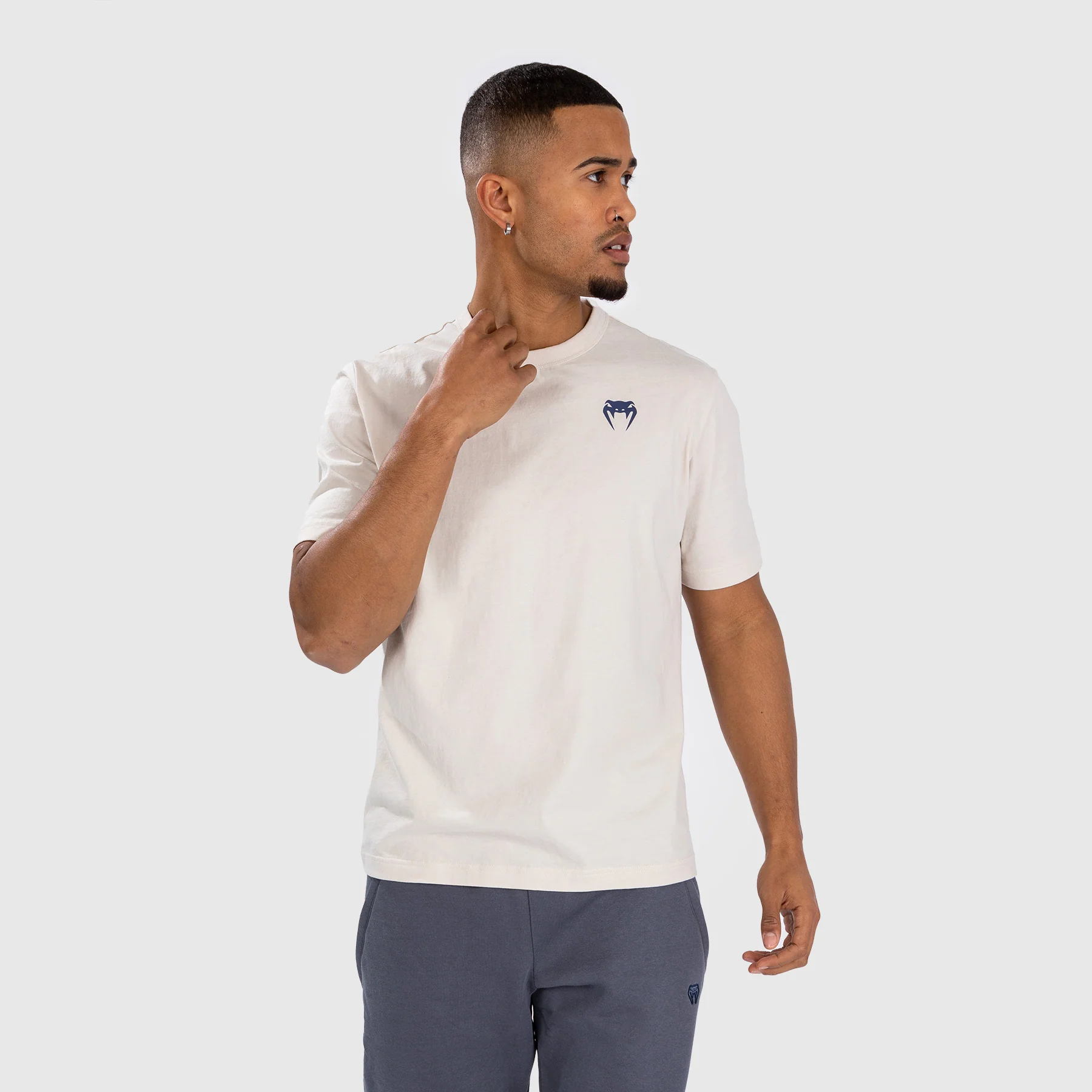Venum Strikeland  T-Shirt - Greige - Image 3