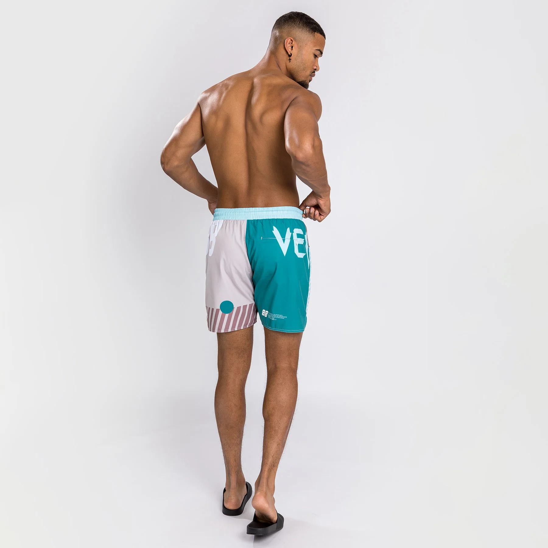 Venum Summer 88 Boardshort - Clearwater/Mozaic Blue - Image 2