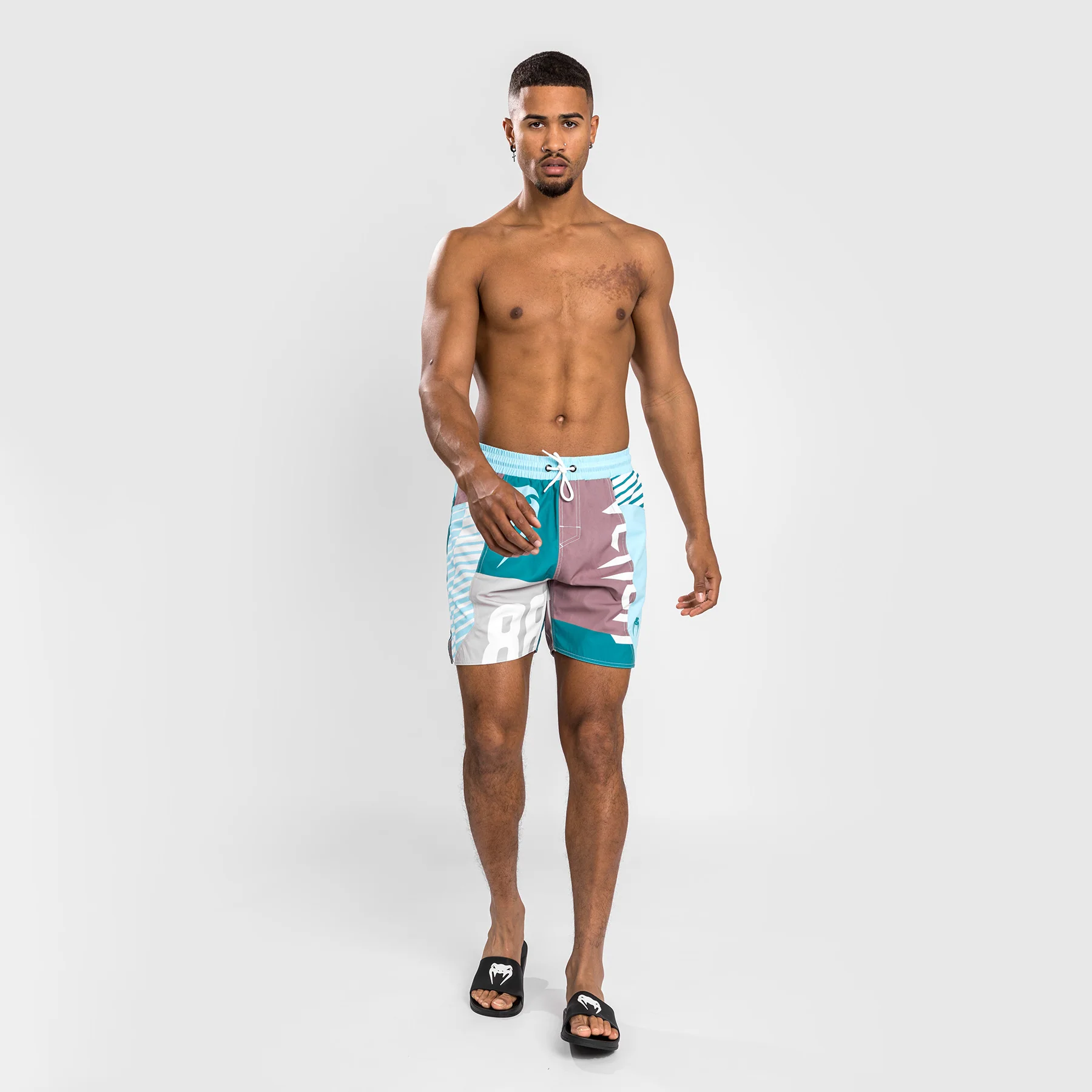 Venum Summer 88 Boardshort - Clearwater/Mozaic Blue - Image 6