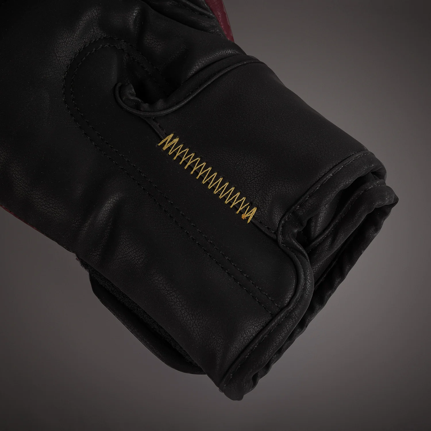 Venum Tactical XT Boxing Gloves - Black/Burgundy/Gold - Image 4