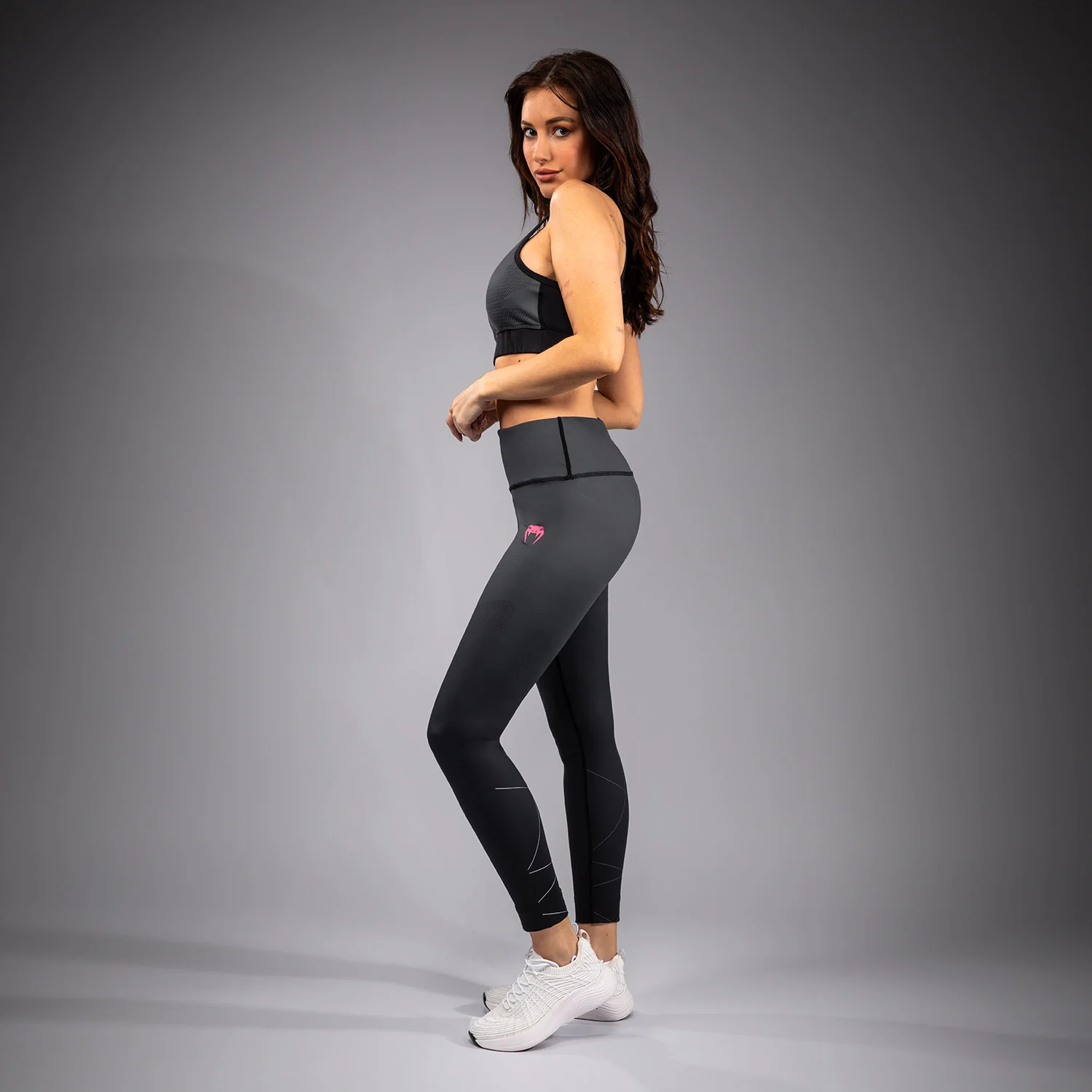 Venum Tactical XT Leggings - Black/Storm Grey - Image 3