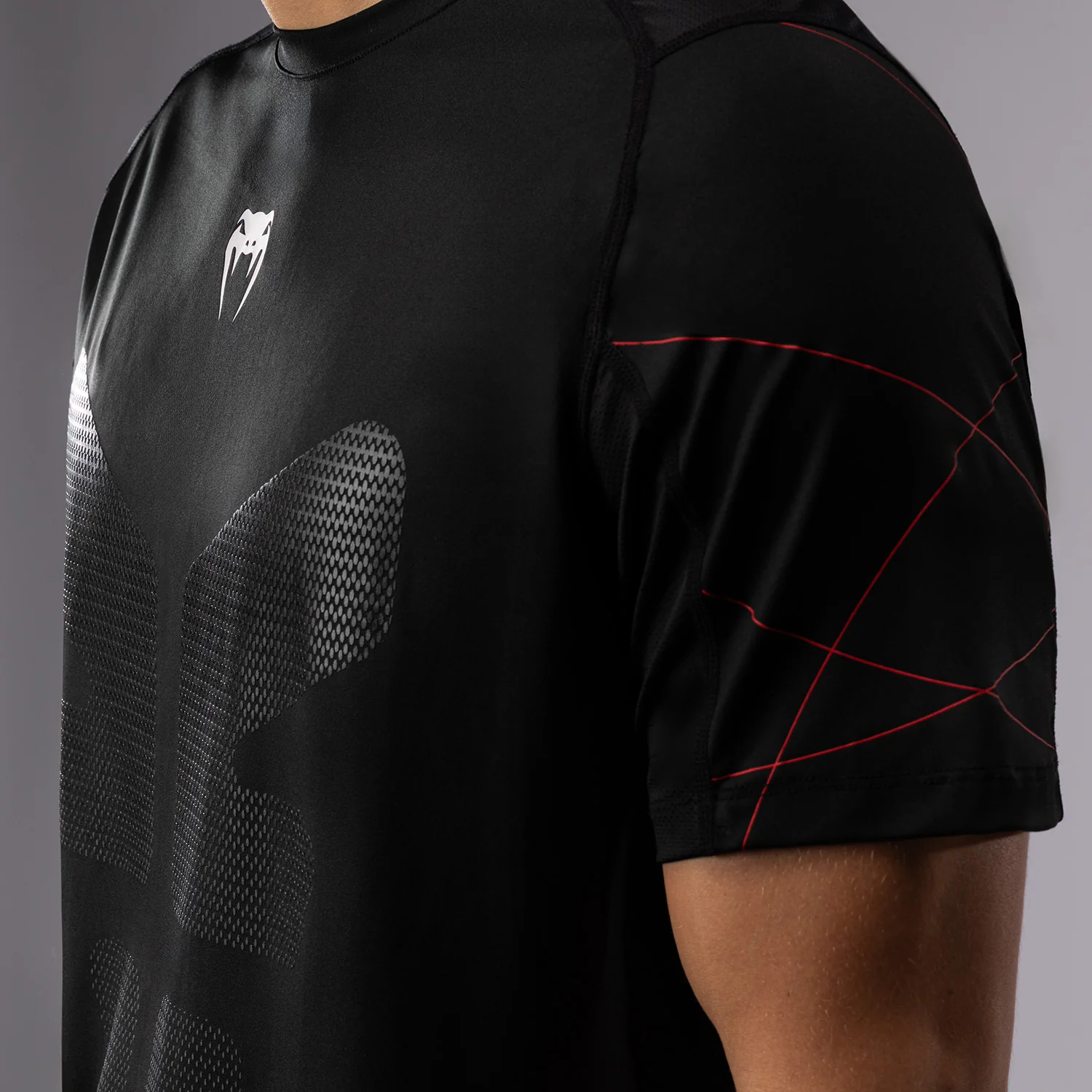 Venum Tactical XT Men's Dry Tech - Black/Fire Red - Image 5