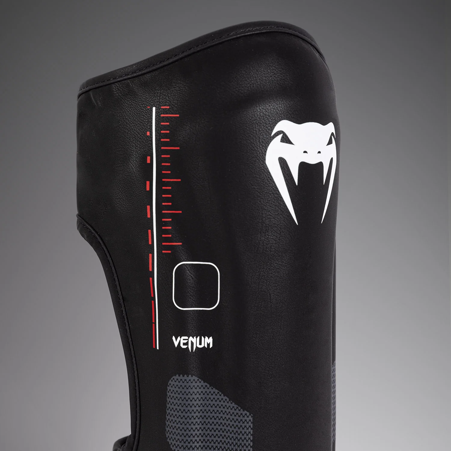 Venum Tactical XT Shinguards - Black/Fire Red - Image 3