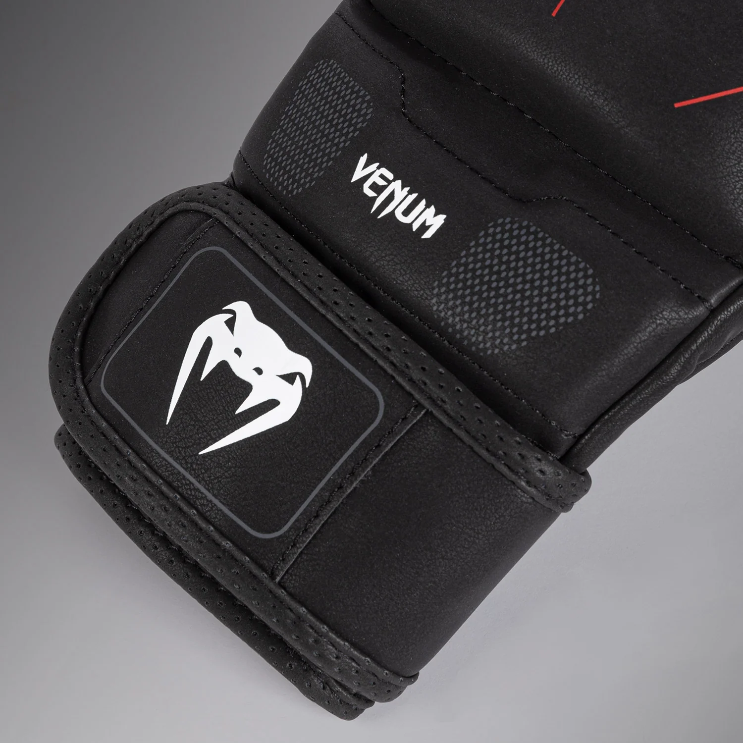 Venum Tactical XT Sparring Gloves - Black/Fire Red - Image 4