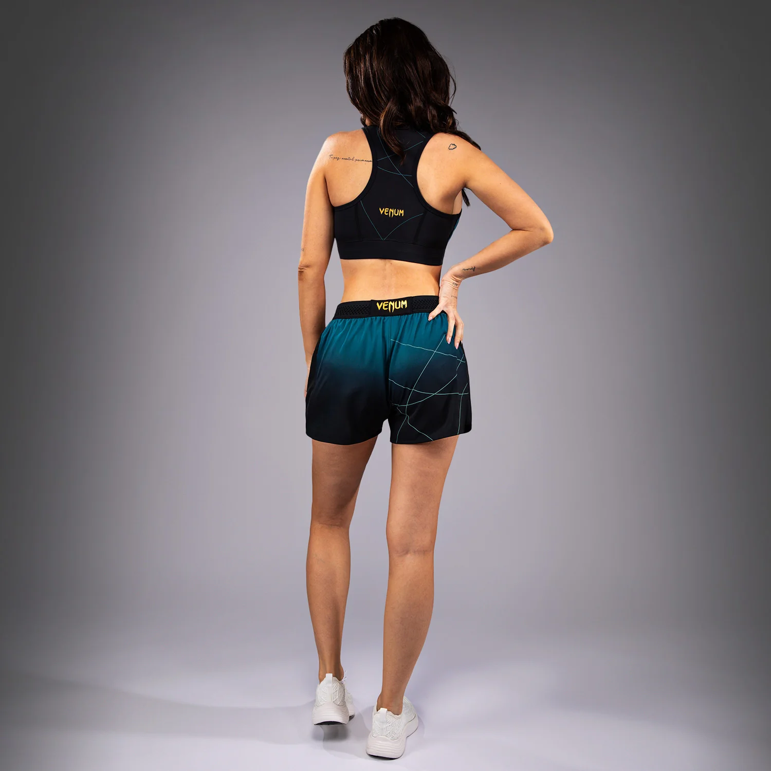 Venum Tactical XT Sports bra - Black/Forest Green - Image 3