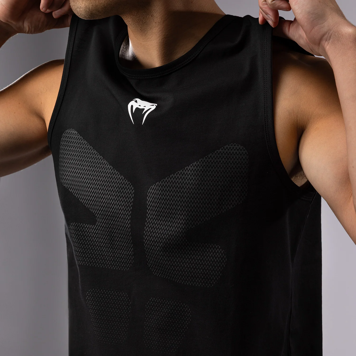 Venum Tactical XT Tank Top - Black/Fire Red - Image 6