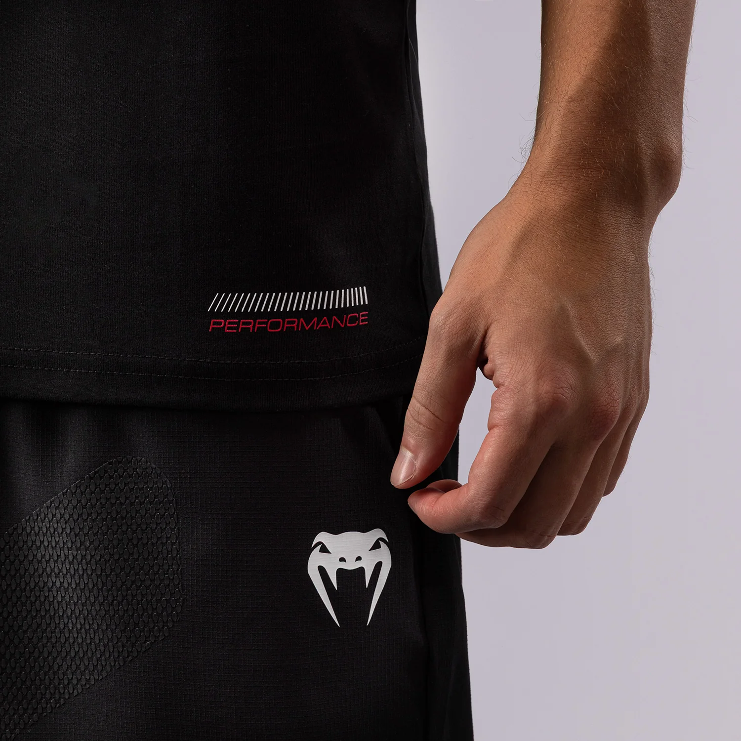Venum Tactical XT Tank Top - Black/Fire Red - Image 7