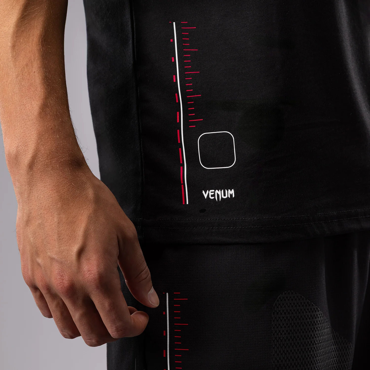 Venum Tactical XT Tank Top - Black/Fire Red - Image 8