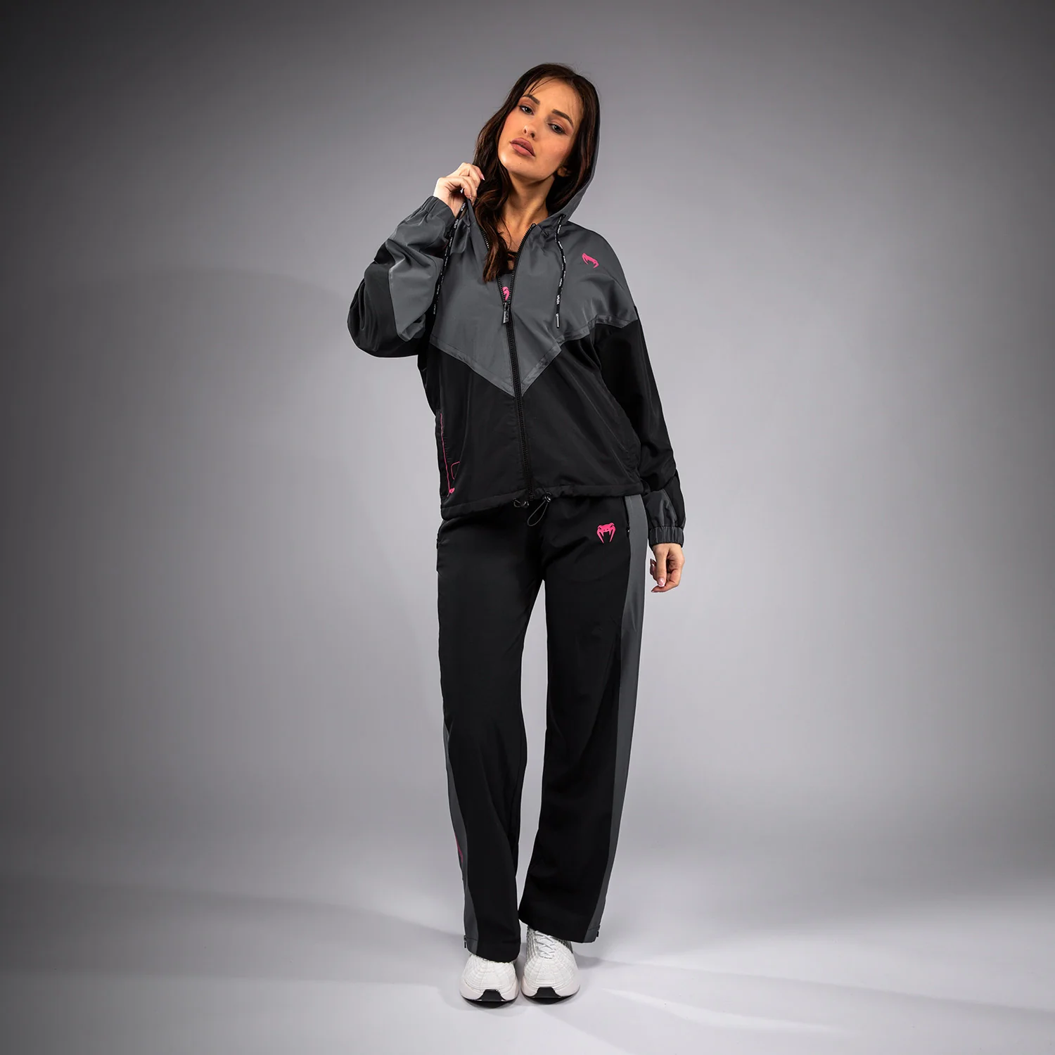 Venum Tactical XT Track Jacket - Black/Storm Grey - Image 2