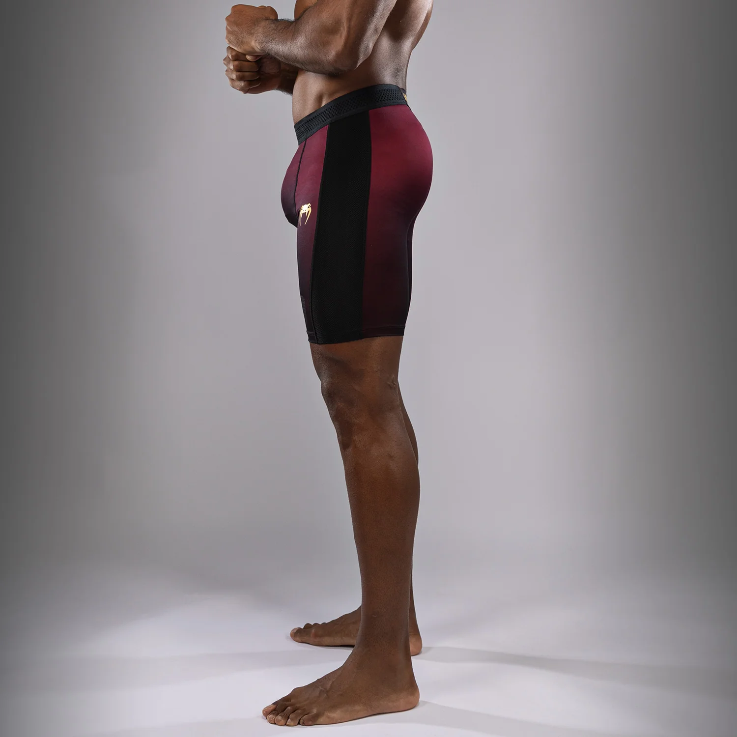 Venum Tactical XT Vale Tudo - Black/Burgundy/Gold - Image 2