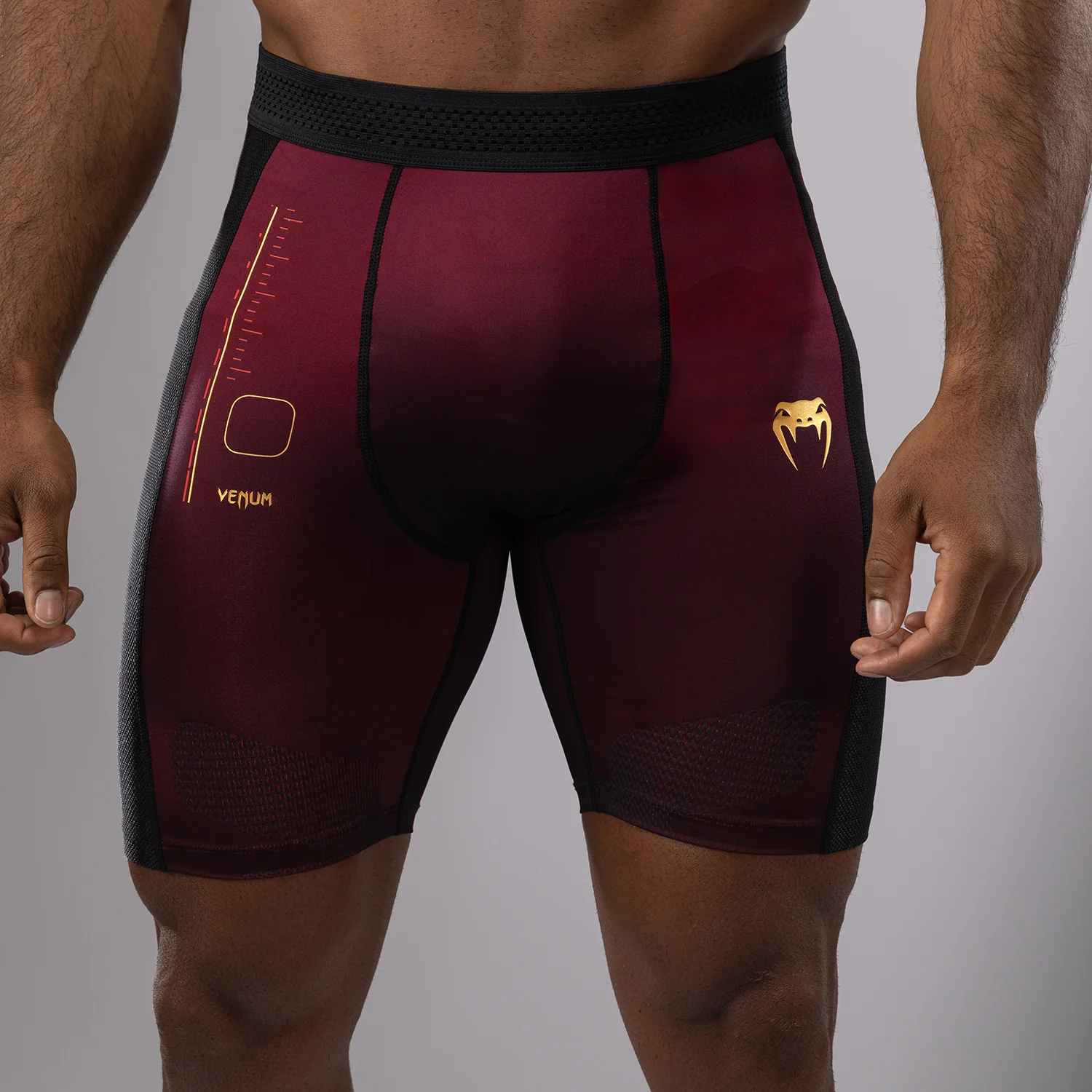 Venum Tactical XT Vale Tudo - Black/Burgundy/Gold - Image 6