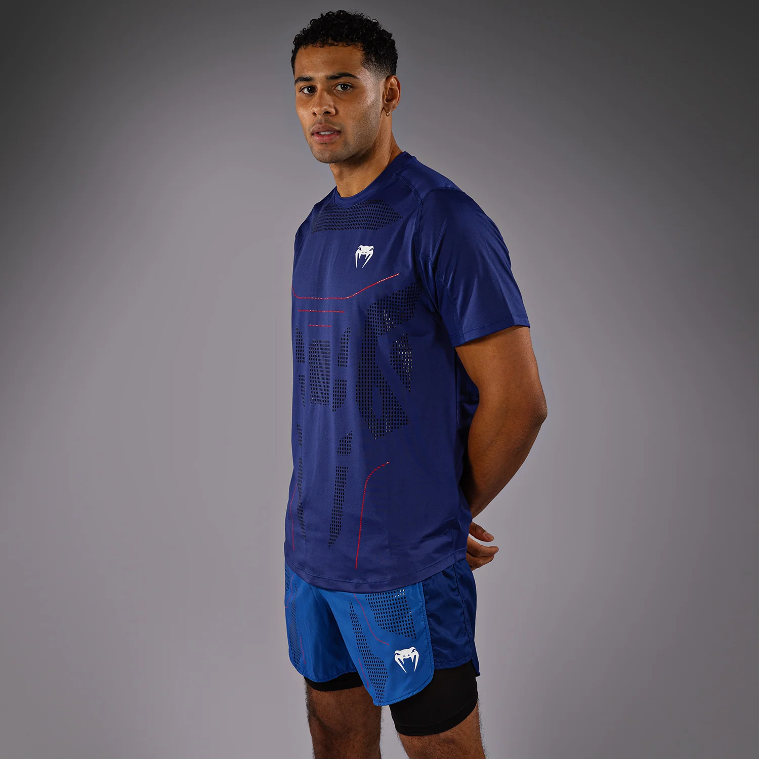Venum Technical 3.0 Dry-Tech T-Shirt - Night Blue - Image 2