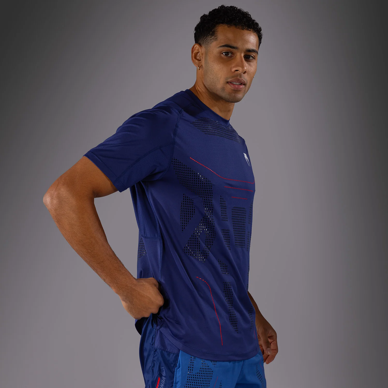 Venum Technical 3.0 Dry-Tech T-Shirt - Night Blue - Image 3
