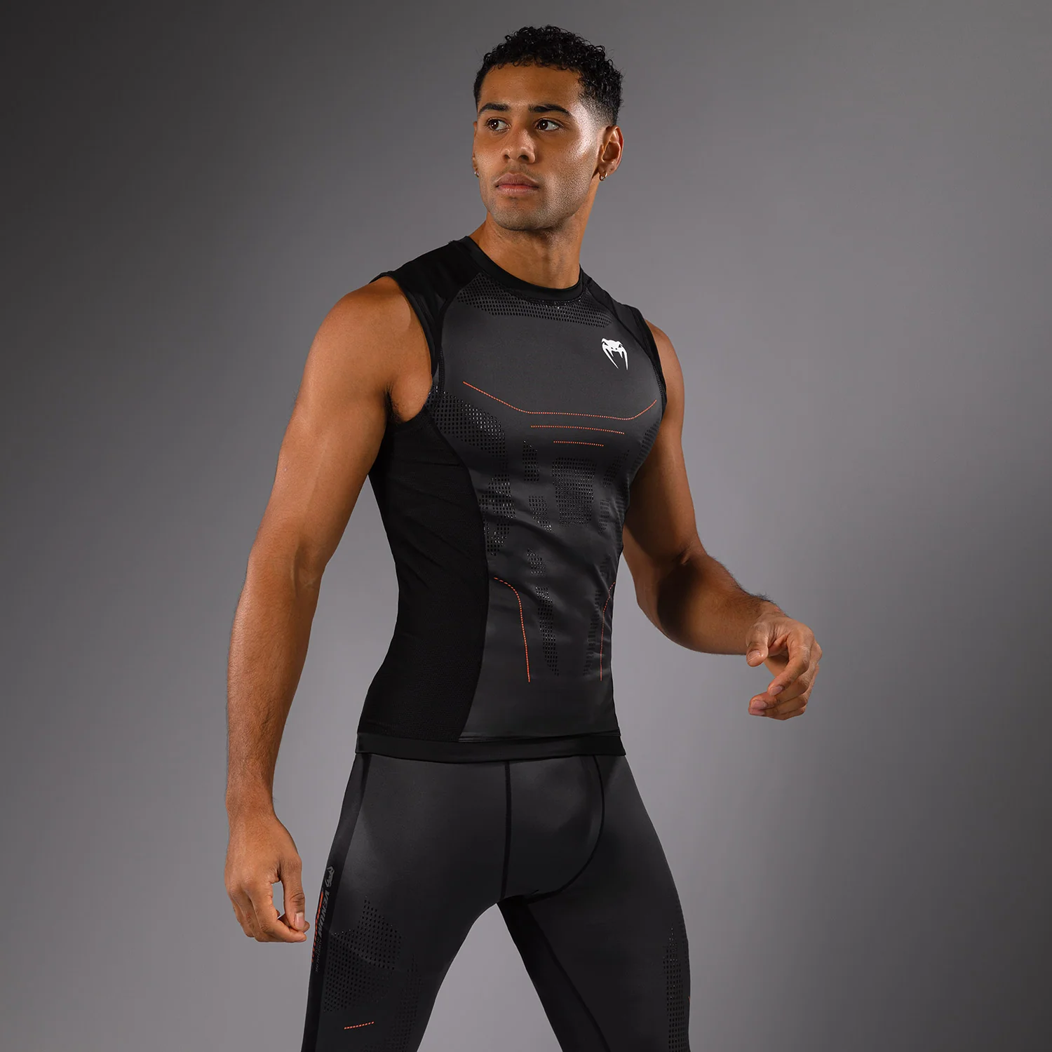 Venum Technical 3.0 Sleeveless Rashguard - Graphite - Image 3