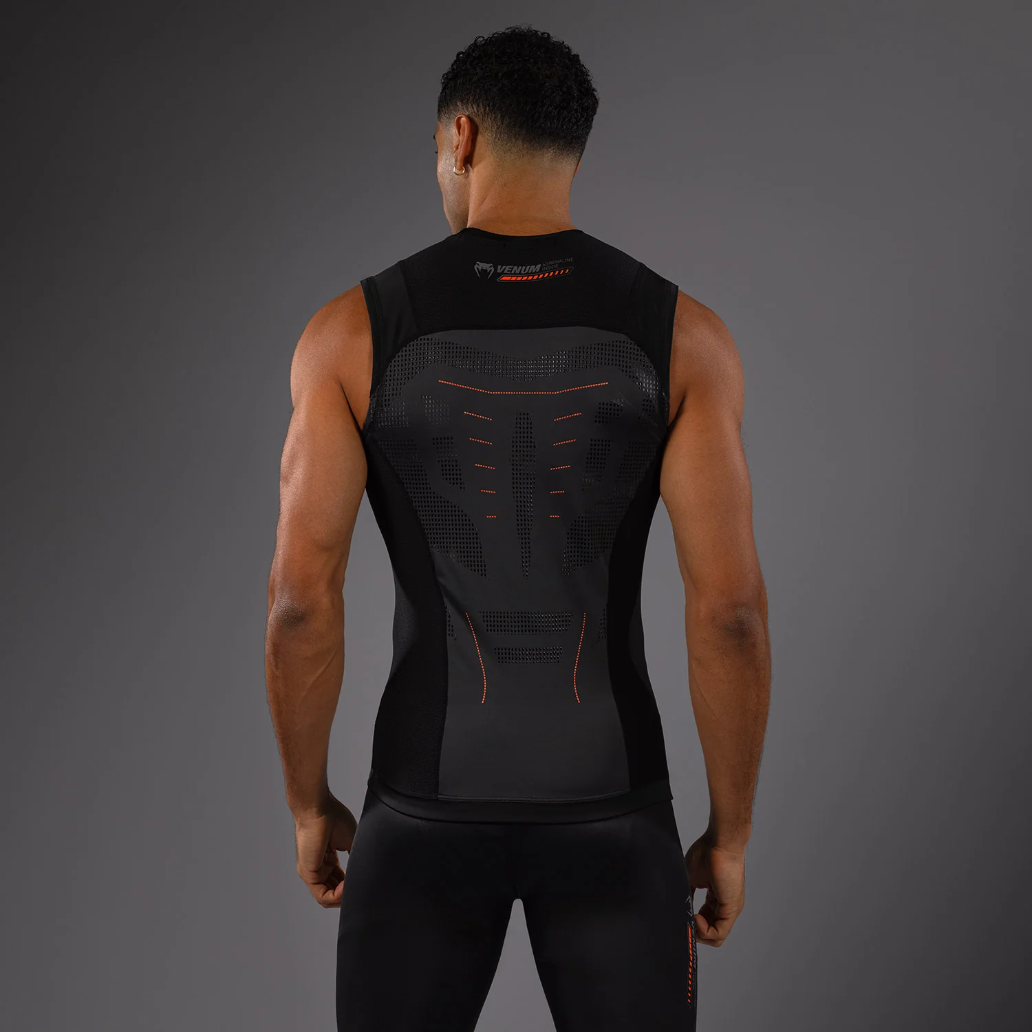 Venum Technical 3.0 Sleeveless Rashguard - Graphite - Image 4