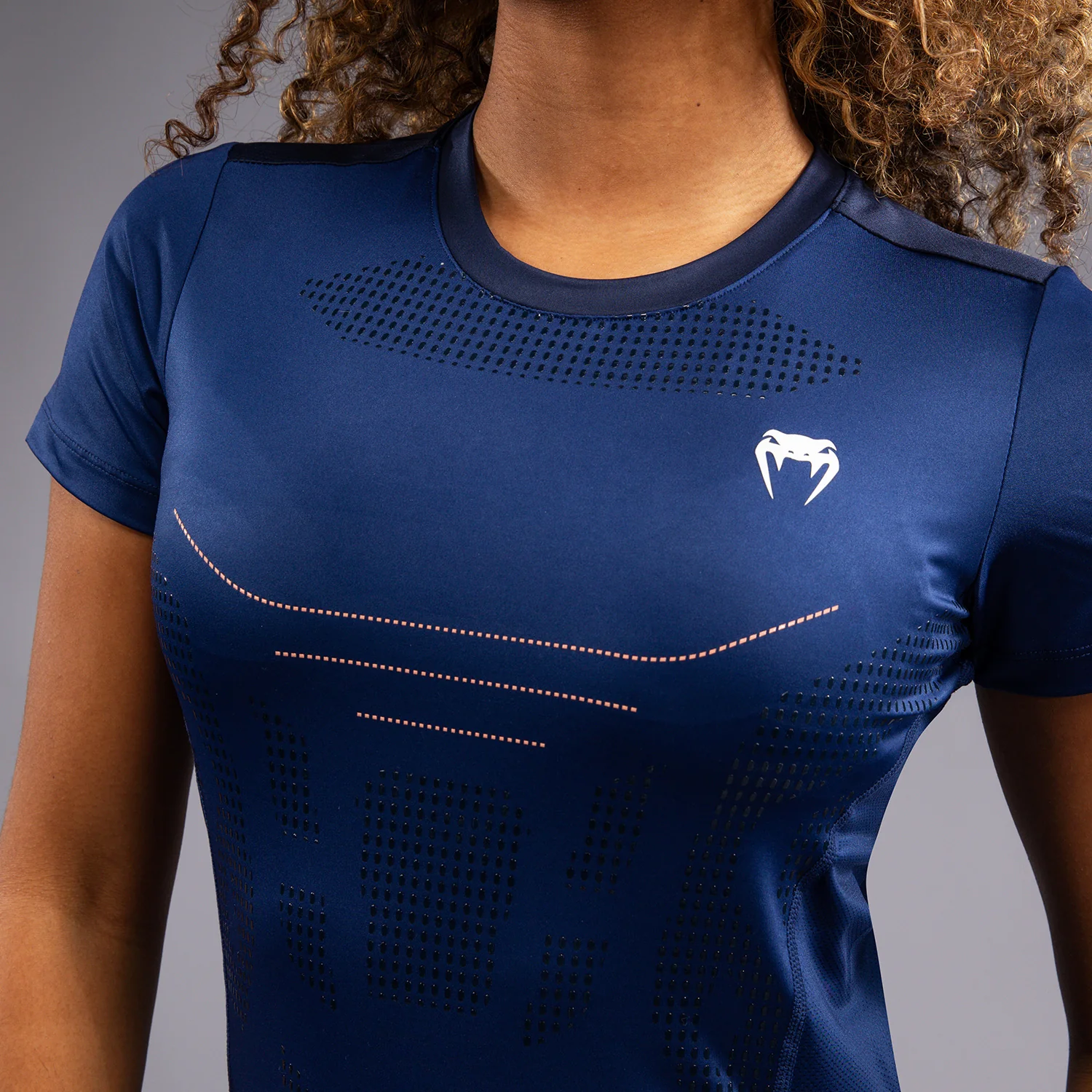 Venum Technical 3.0 Women’s Dry Tech T-Shirt - Night Blue - Image 5