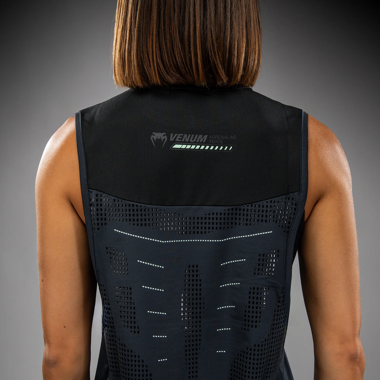 Venum Technical 3.0 Women’s Dry Tech Tank Top - Storm Grey - Image 6