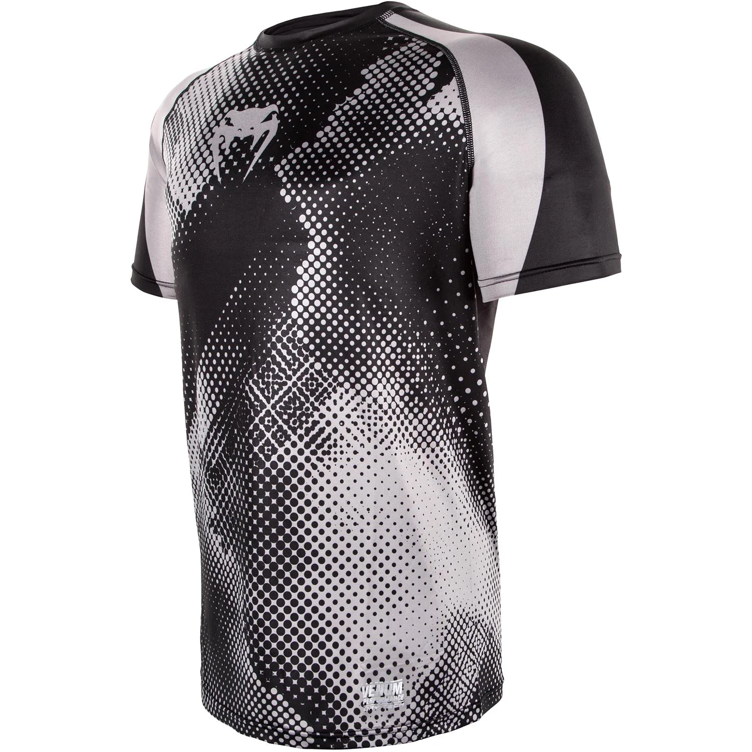 Venum Technical Dry Tech T-shirt - Black/Grey - Image 2