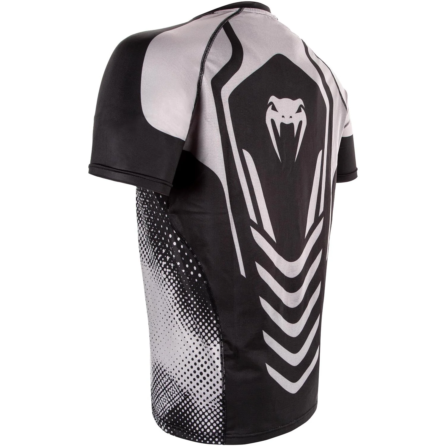 Venum Technical Dry Tech T-shirt - Black/Grey - Image 3