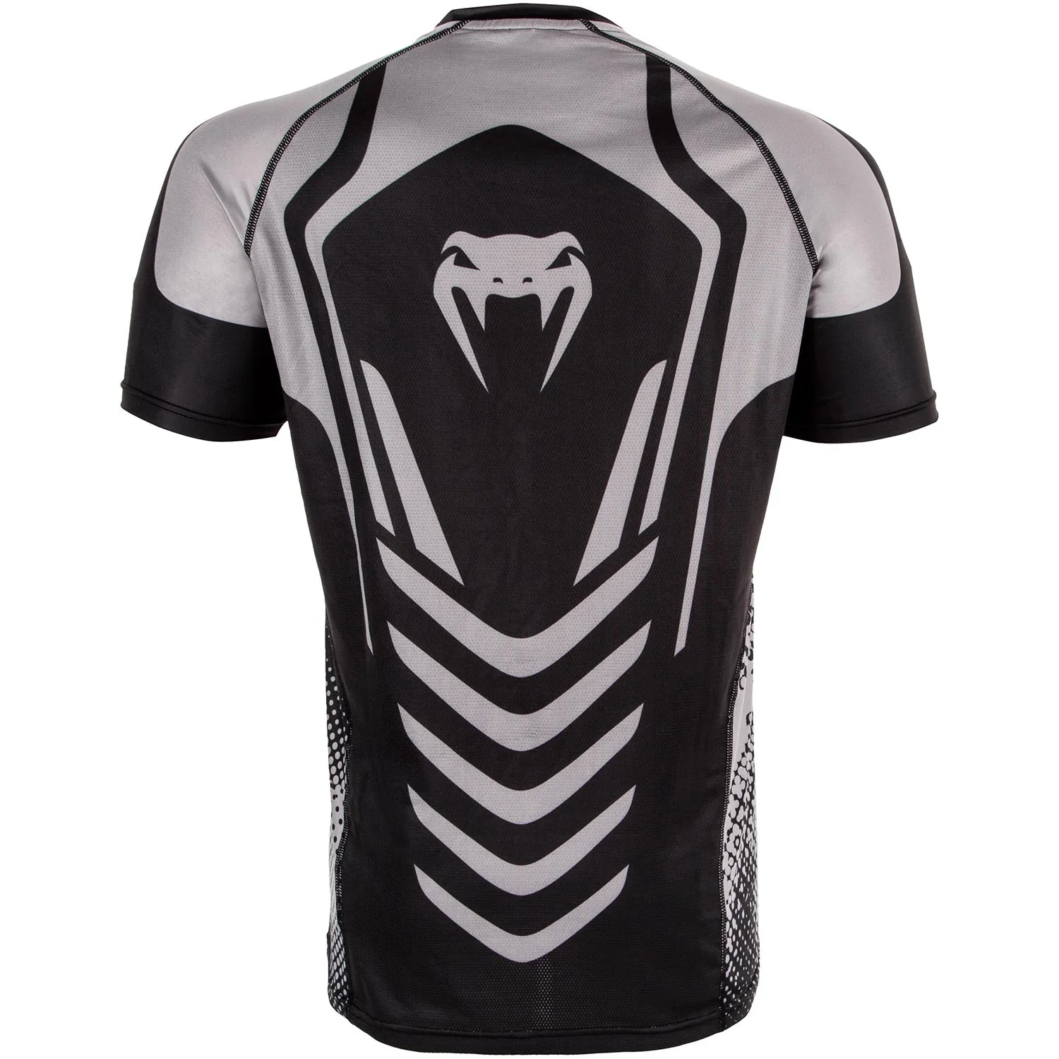 Venum Technical Dry Tech T-shirt - Black/Grey - Image 4