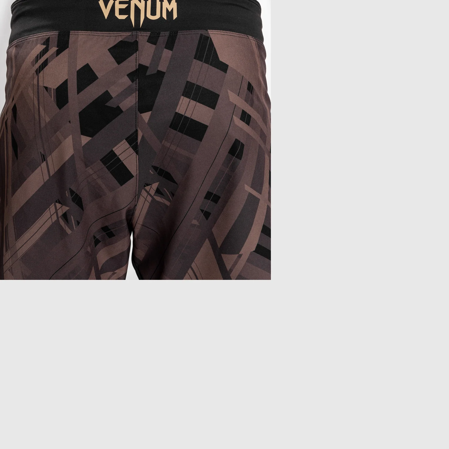Venum Tecmo 2.0 Fightshort - Black/Brown - Image 6