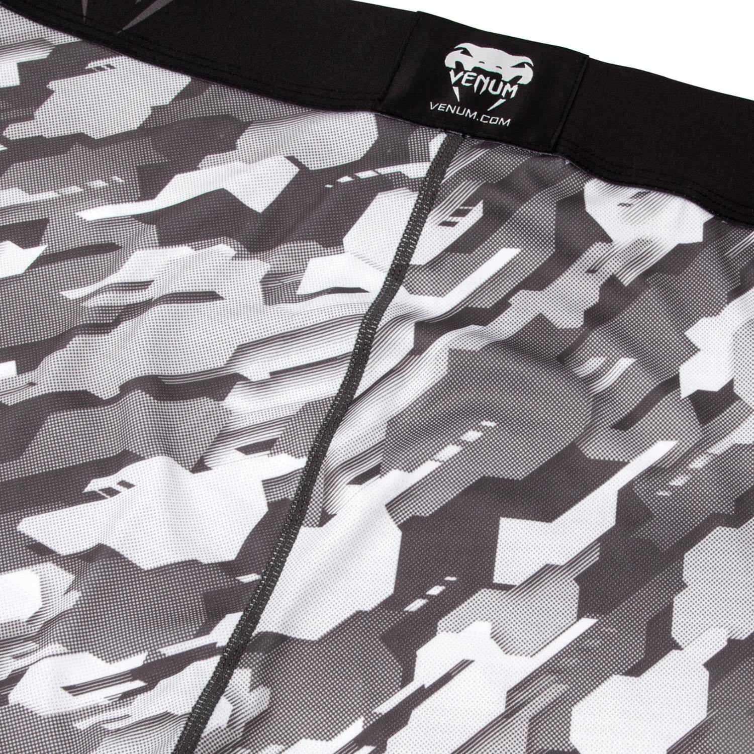 Venum Tecmo Compression Tights - Black/Grey - Image 6