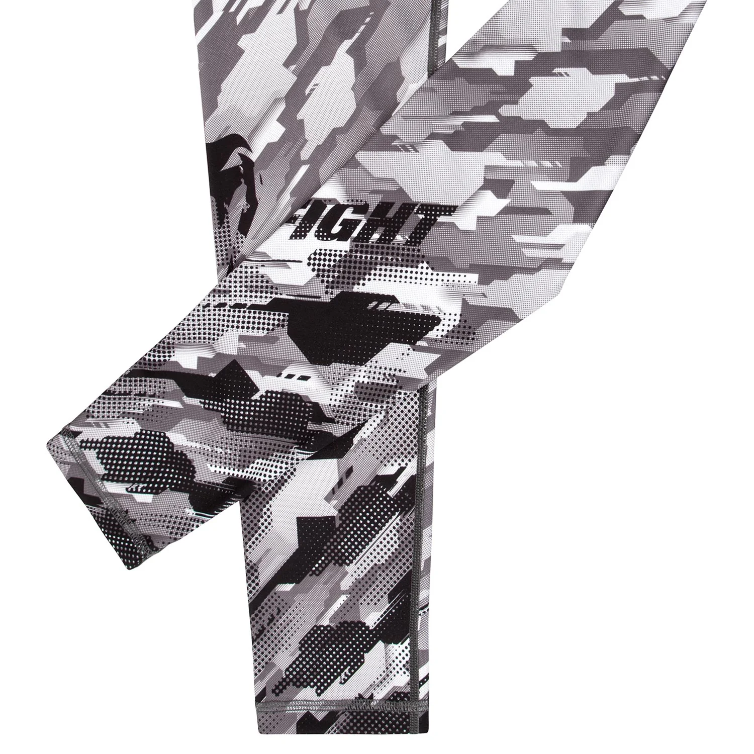 Venum Tecmo Compression Tights - Black/Grey - Image 7