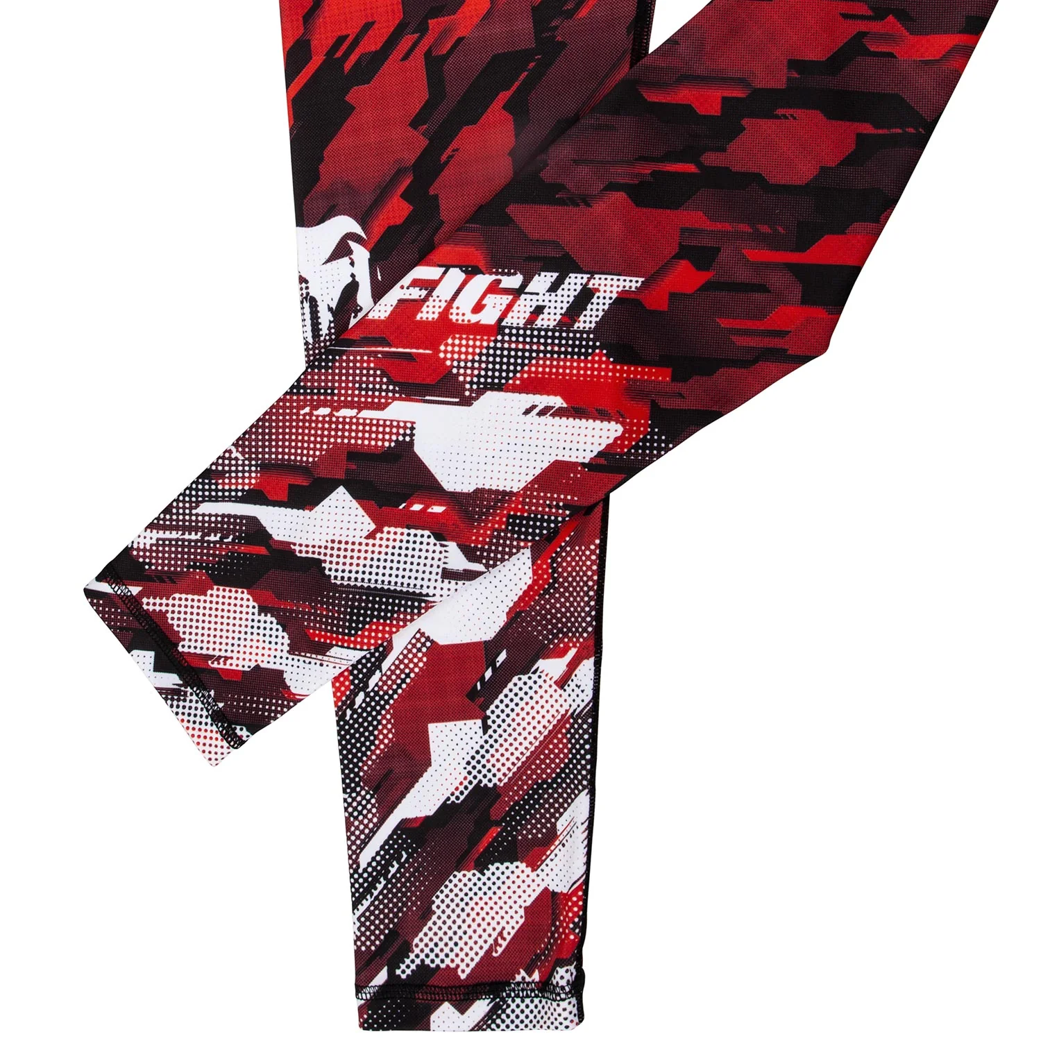 Venum Tecmo Compression Tights - Red/White - Image 7