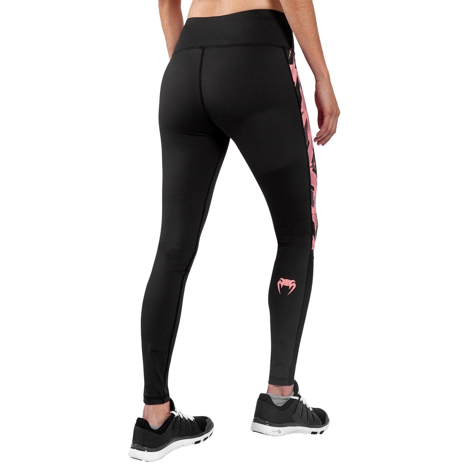 Venum Tecmo Leggings - For Women - Black/Pink - Image 6