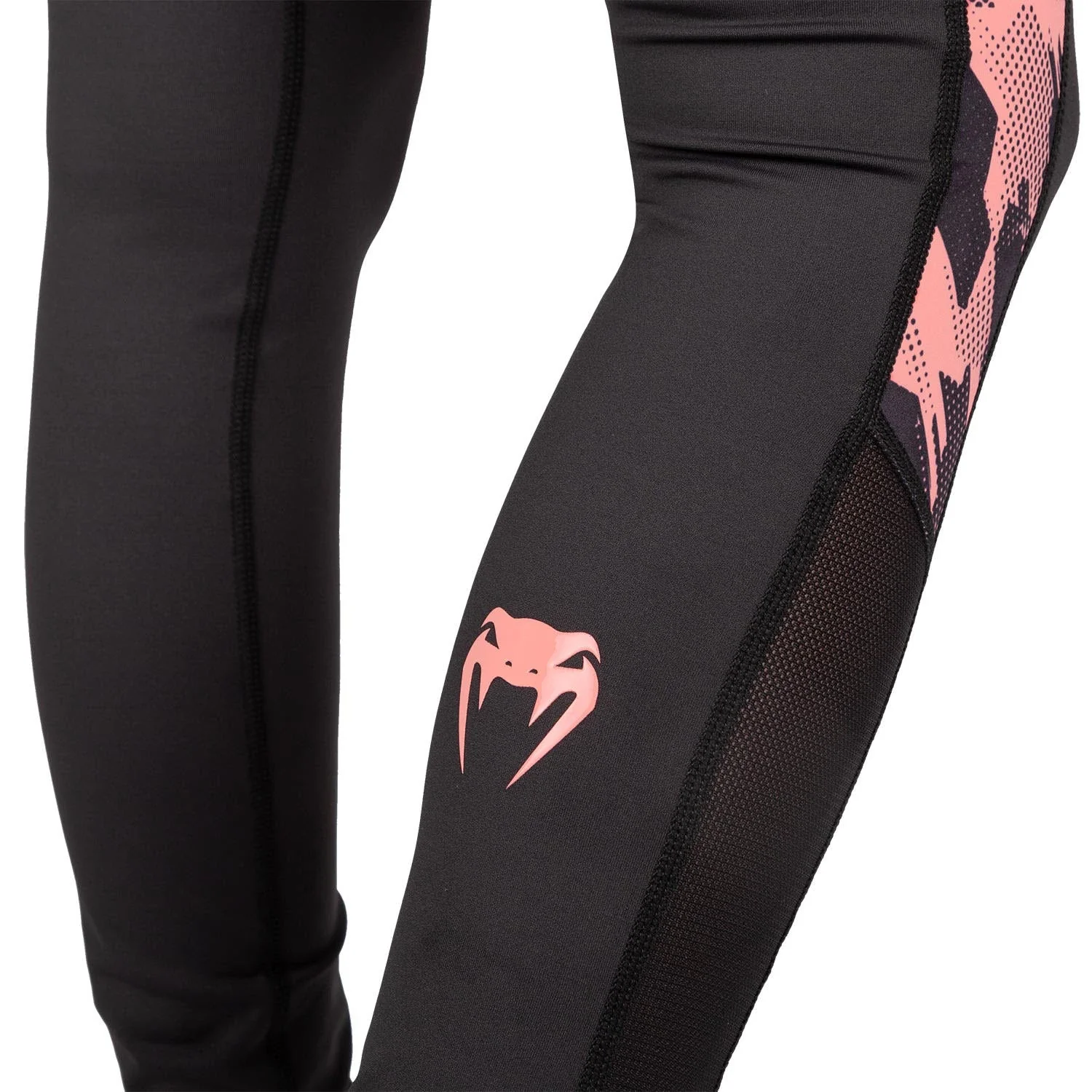 Venum Tecmo Leggings - For Women - Black/Pink - Image 8