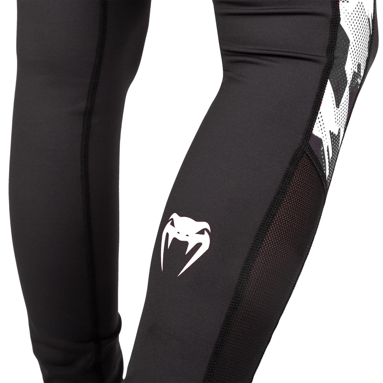 Venum Tecmo Leggings - For Women - Black/White - Image 8