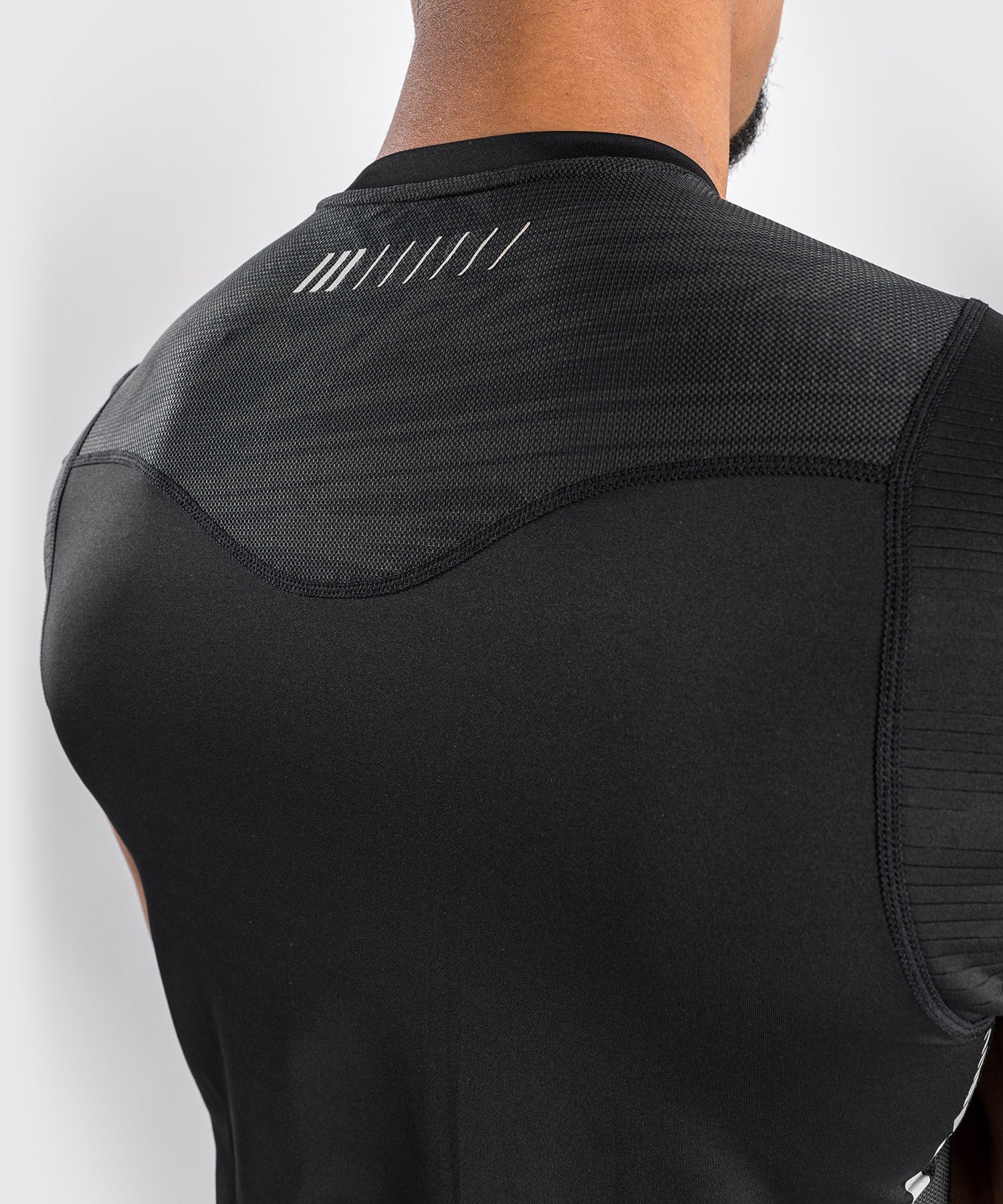Venum Tempest 2.0 Dry tech T-shirt – Black/Grey - Image 6