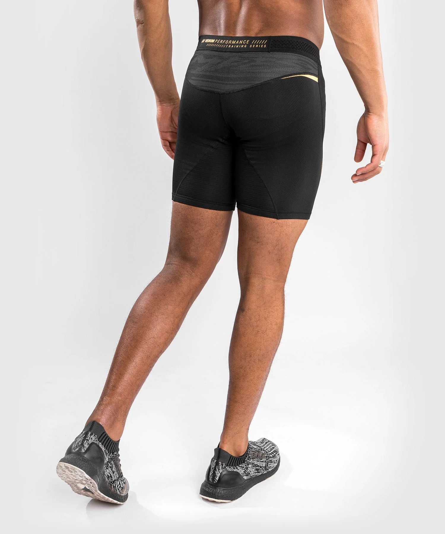Venum Tempest 2.0 Vale Tudo Shorts – Black/Gold - Image 4