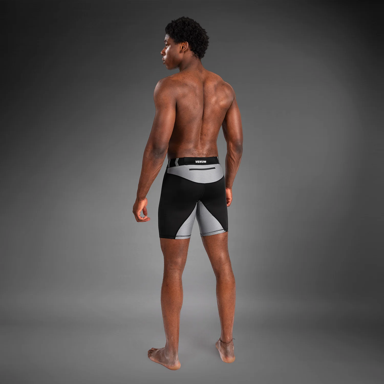 Venum Tempest Men’s Vale Tudo - Black/Grey - Image 2