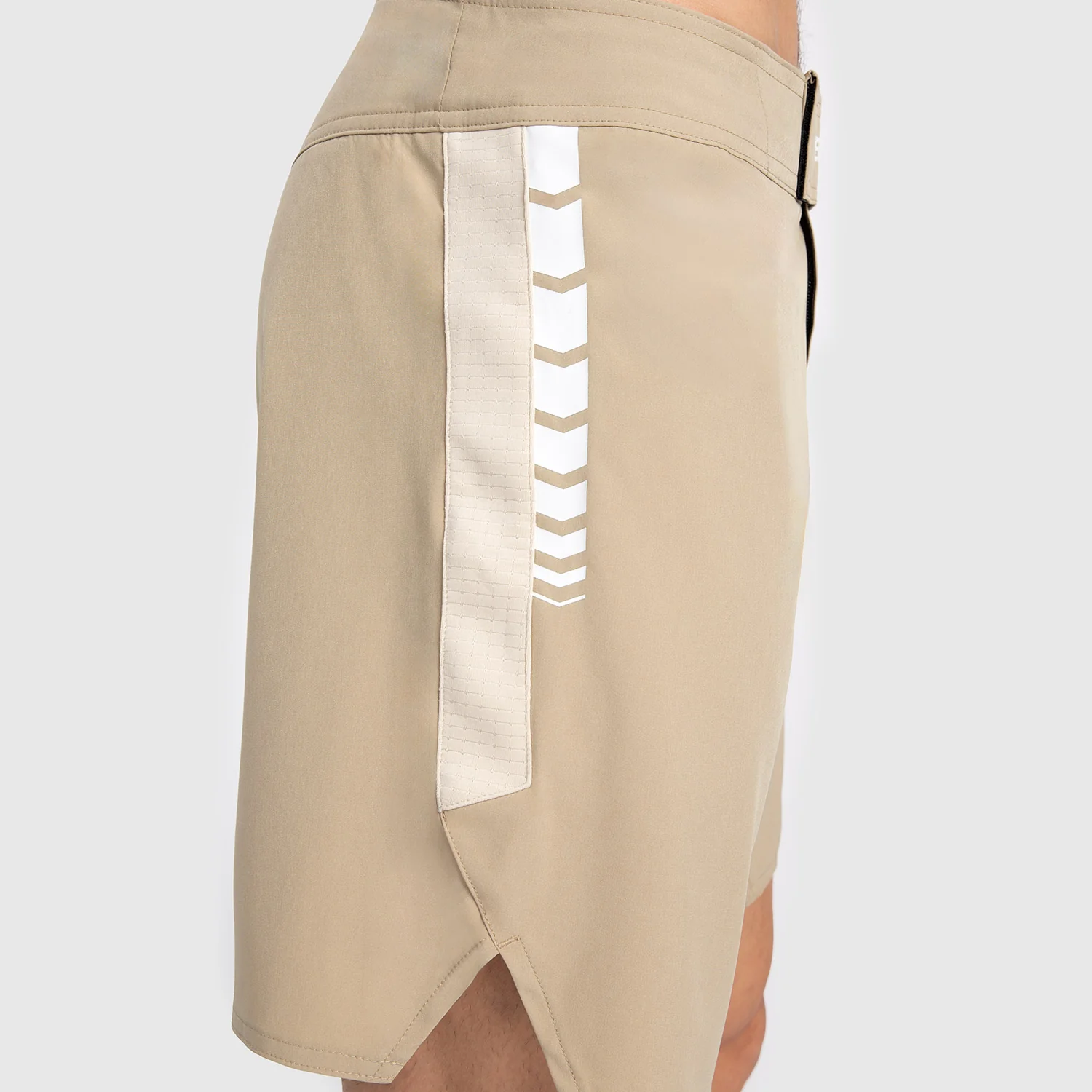 Venum Tempest Men's Fight Shorts - Beige/Sand - Image 5