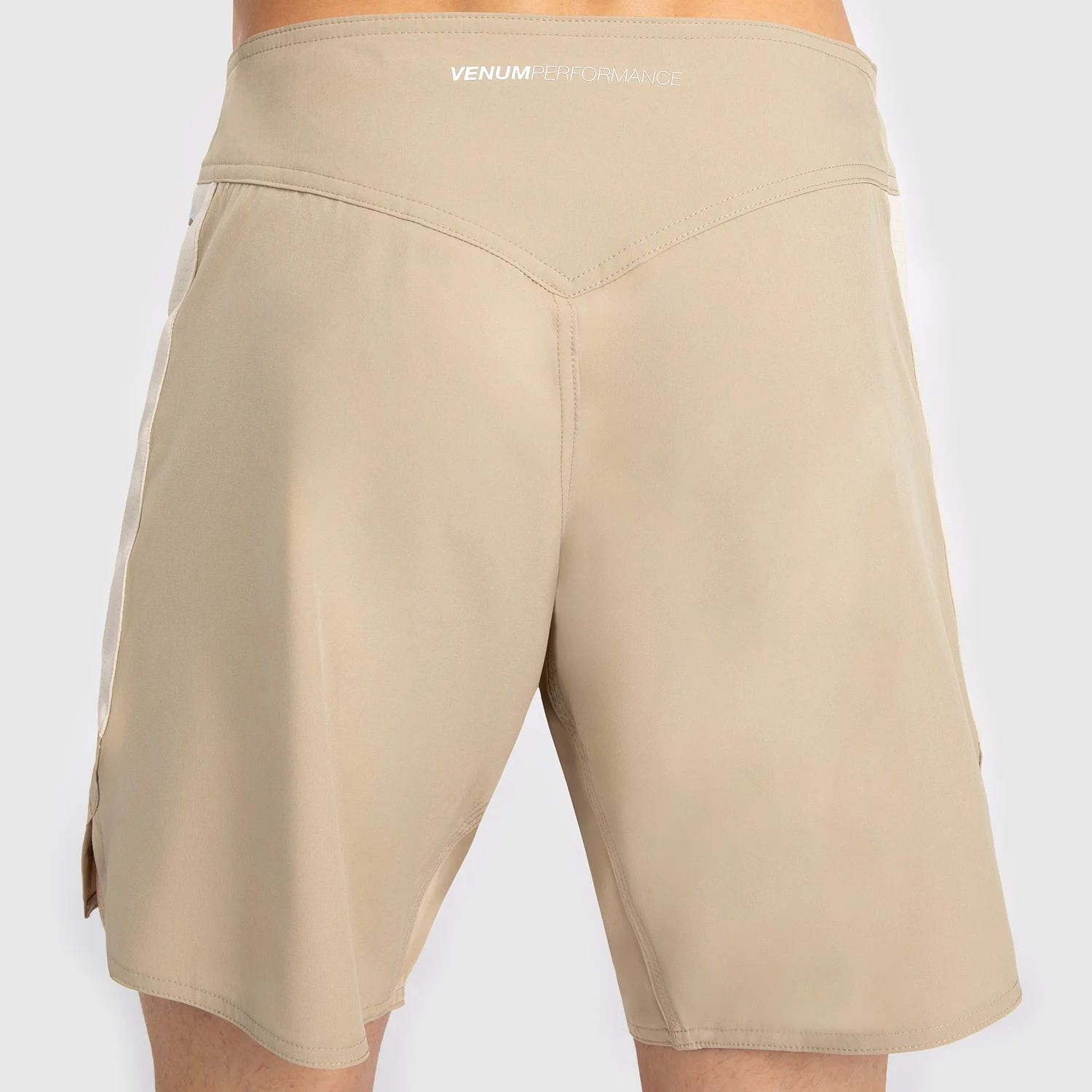 Venum Tempest Men's Fight Shorts - Beige/Sand - Image 6