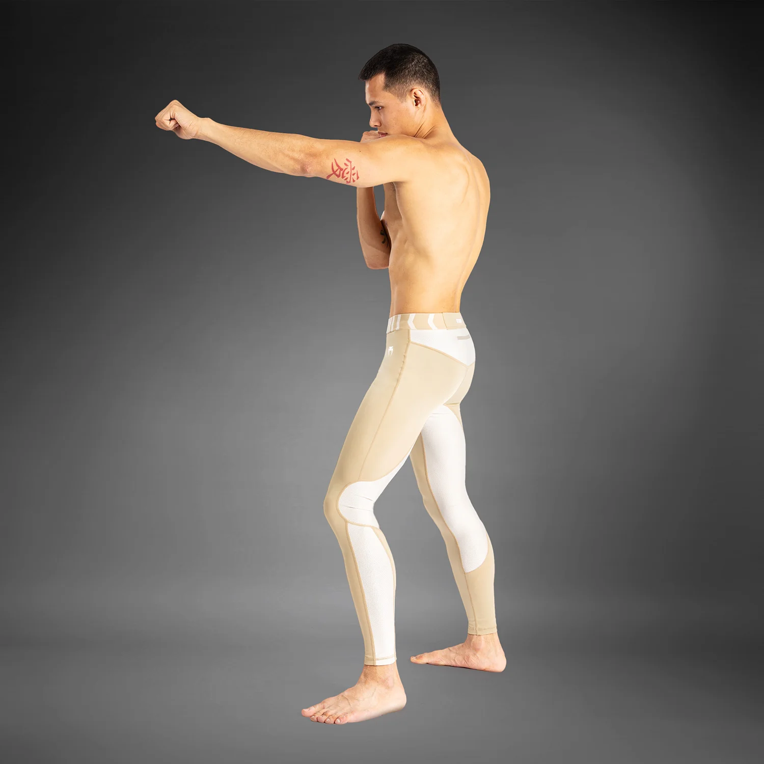 Venum Tempest Men's Spats - Beige/Sand - Image 3
