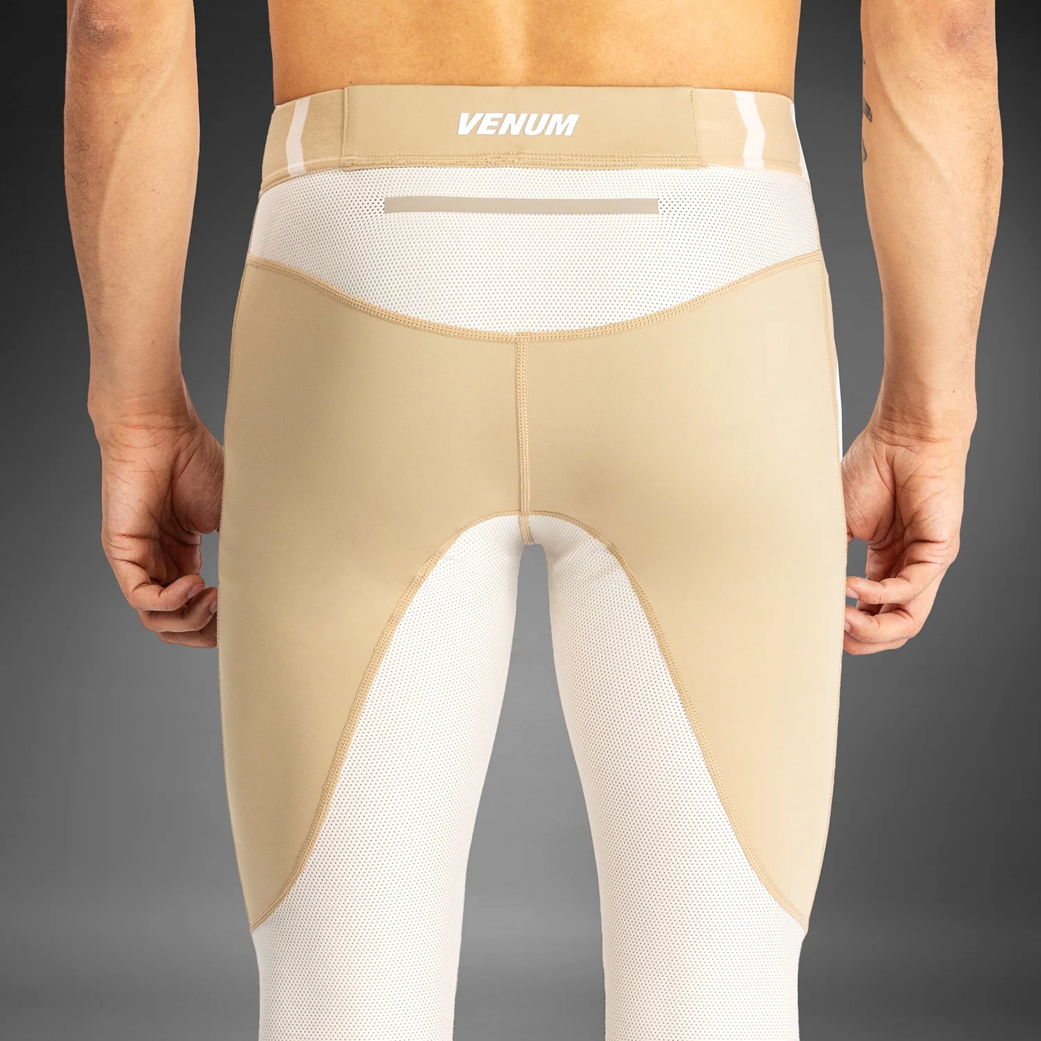 Venum Tempest Men's Spats - Beige/Sand - Image 9