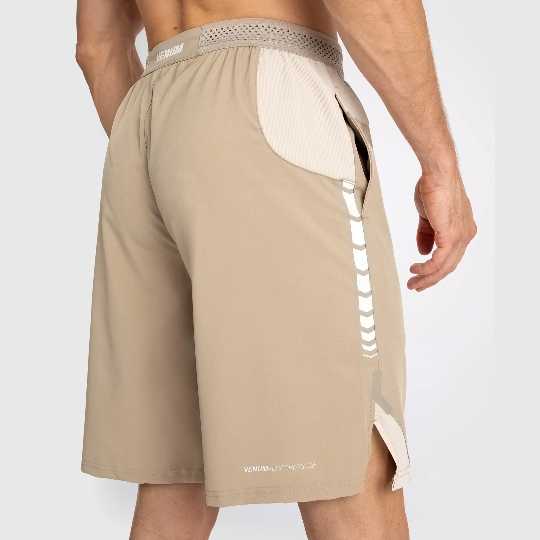 Venum Tempest Men's Training Shorts - Beige/Sand - Image 6