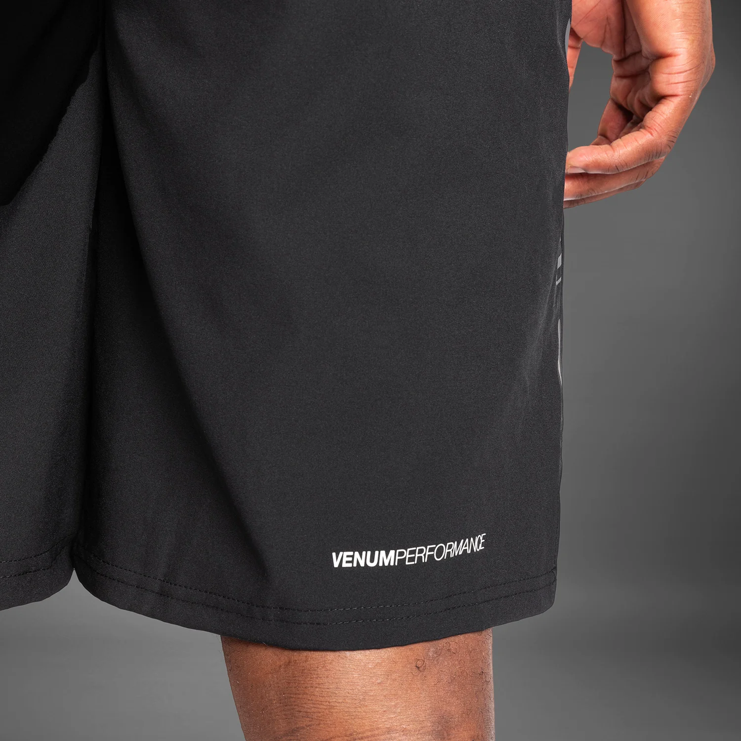 Venum Tempest Men's Training Shorts - Black/Grey - Image 4