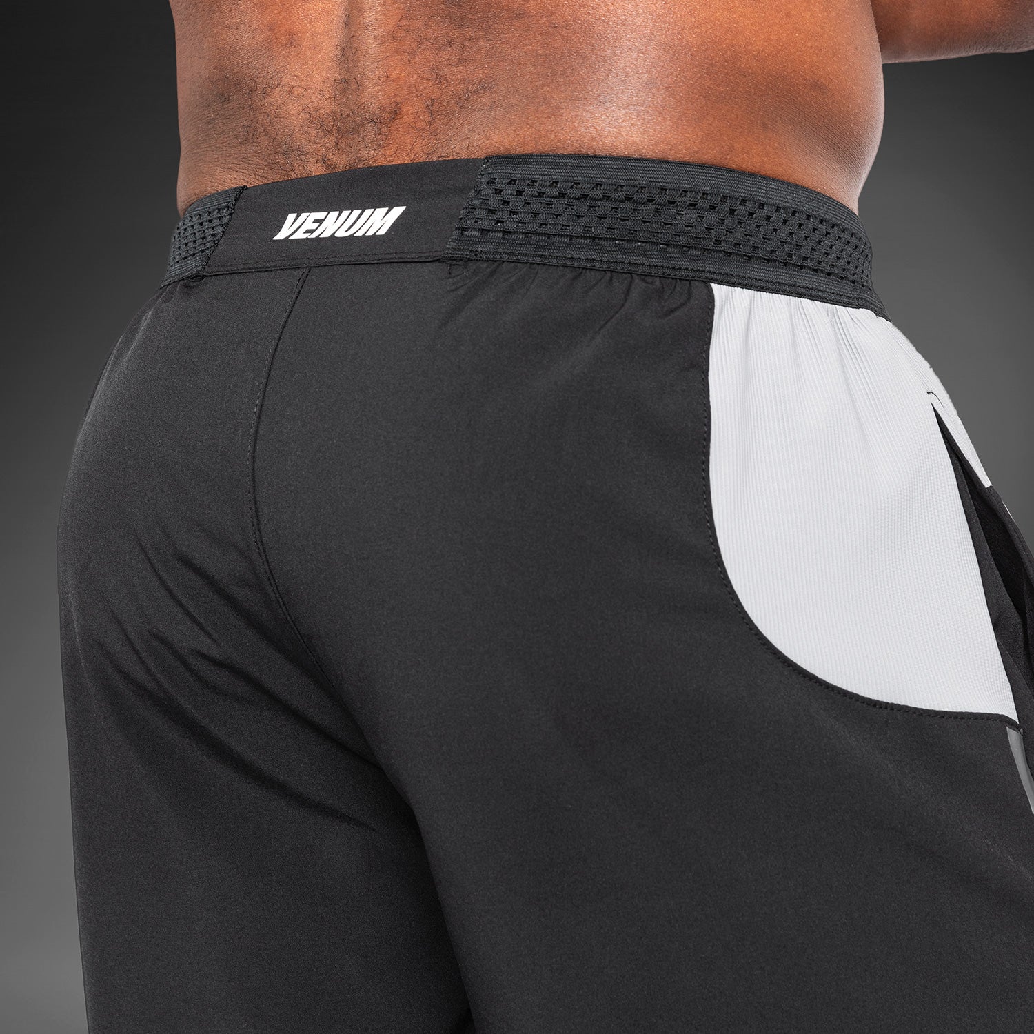 Venum Tempest Men's Training Shorts - Black/Grey - Image 5