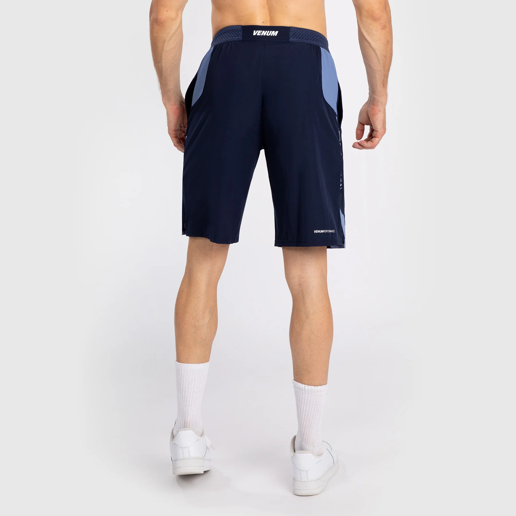 Venum Tempest Men's Training Shorts - Navy Blue/Blue - Image 3