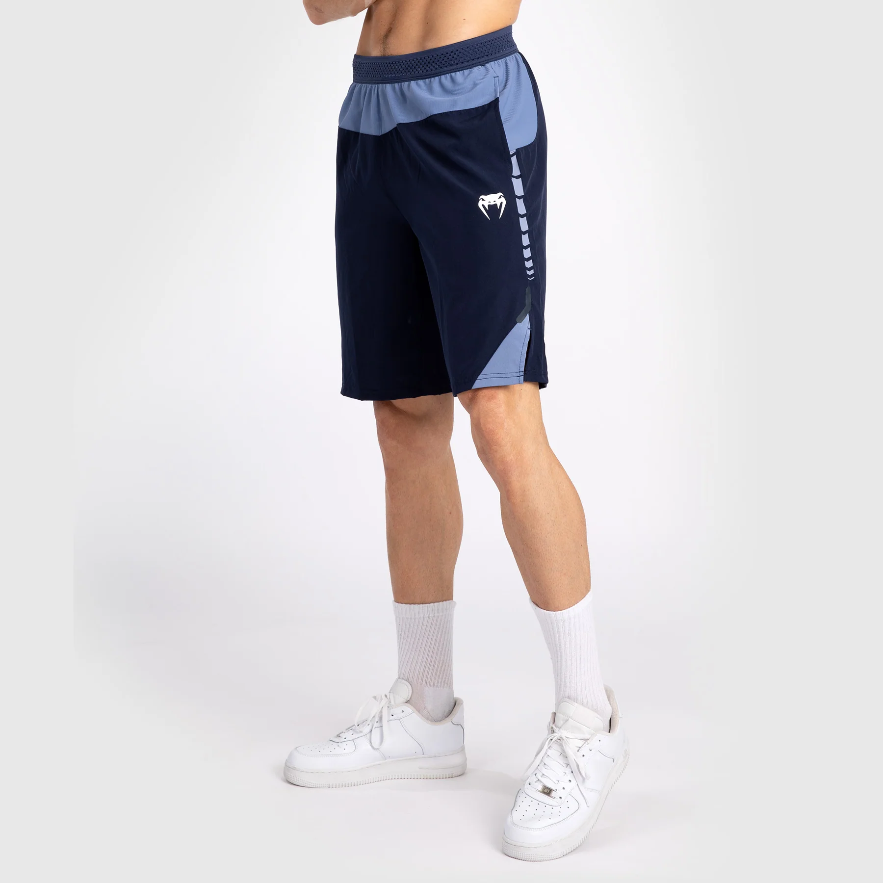 Venum Tempest Men's Training Shorts - Navy Blue/Blue - Image 5