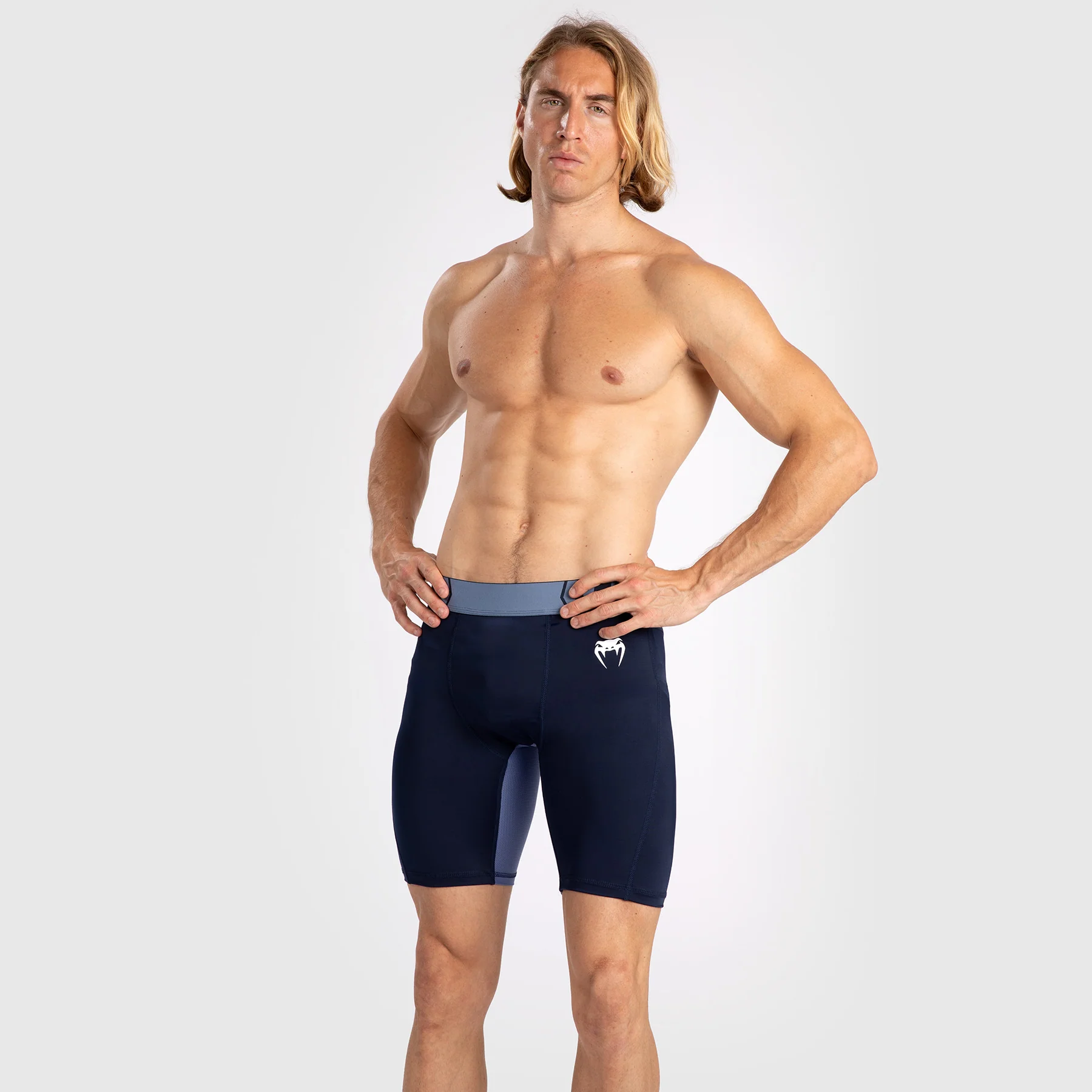 Venum Tempest Men's Vale Tudo - Navy Blue/Blue - Image 6