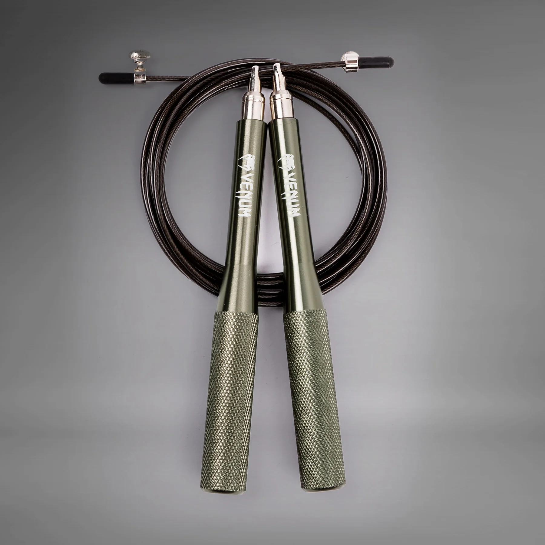 Venum Thunder Evo Jump Rope - Silver
