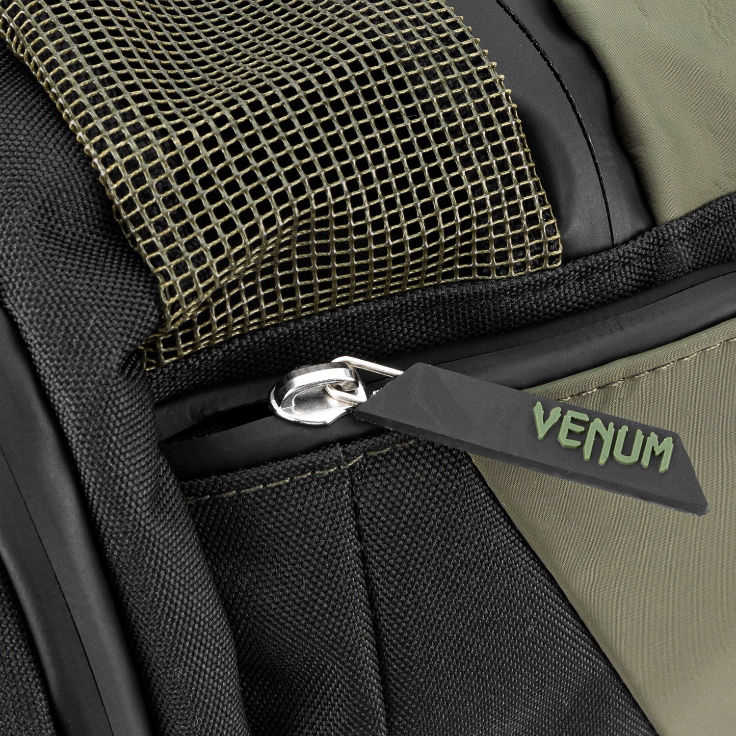 Venum Trainer Lite Evo Sports Bags (48L) - Khaki/Black - Image 6