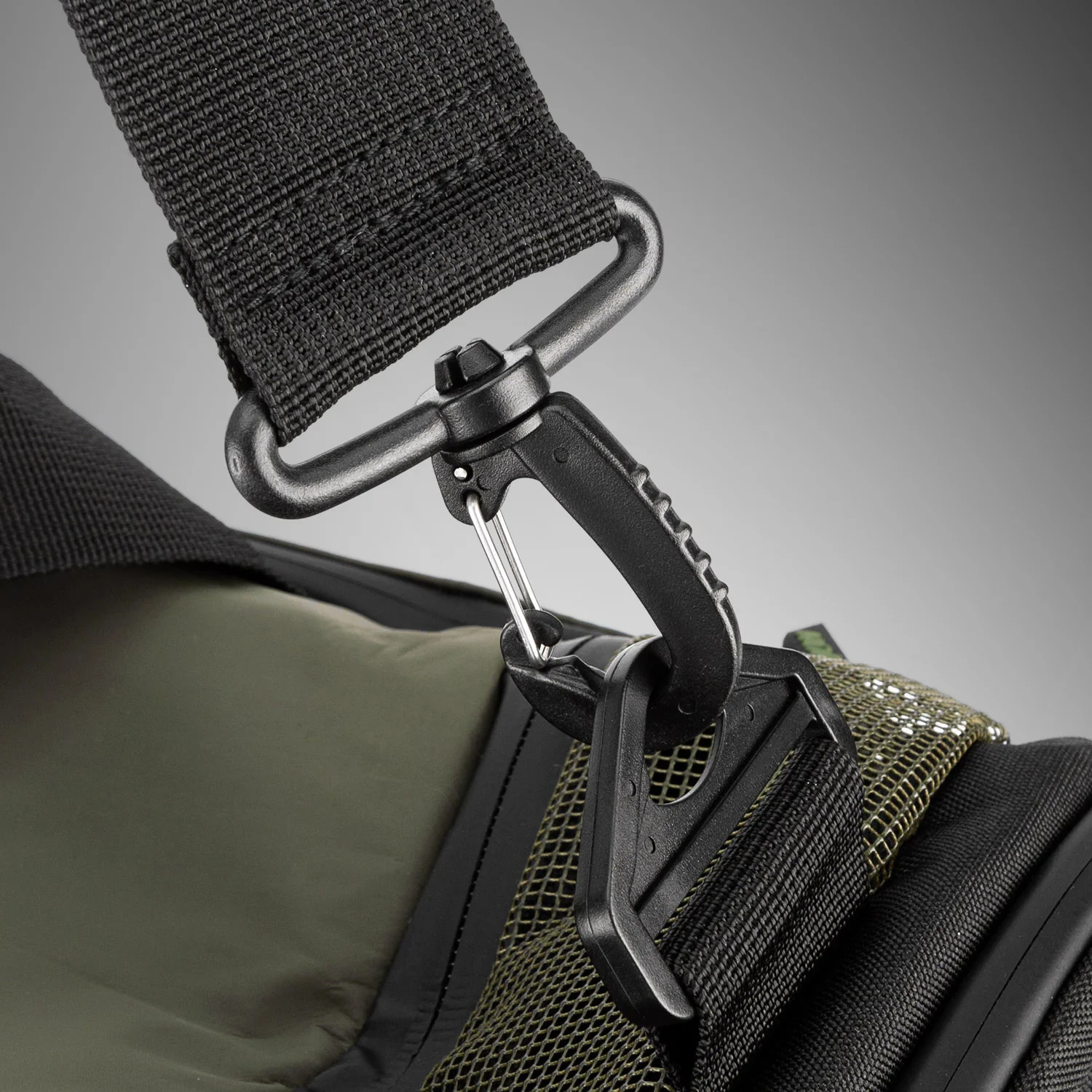 Venum Trainer Lite Evo Sports Bags (48L) - Khaki/Black - Image 7
