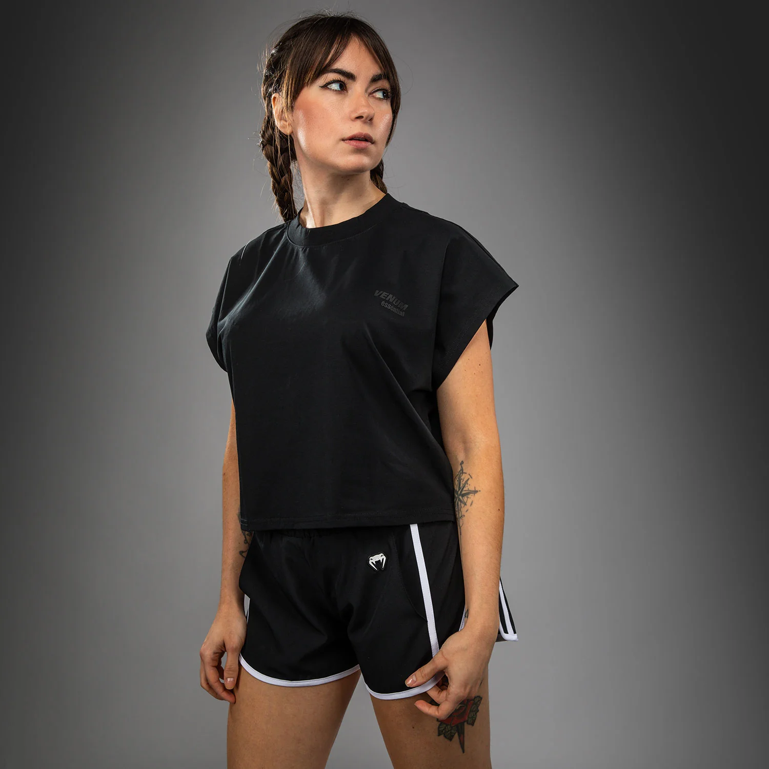 Venum Twilight Women’s T-Shirt - Black - Image 3